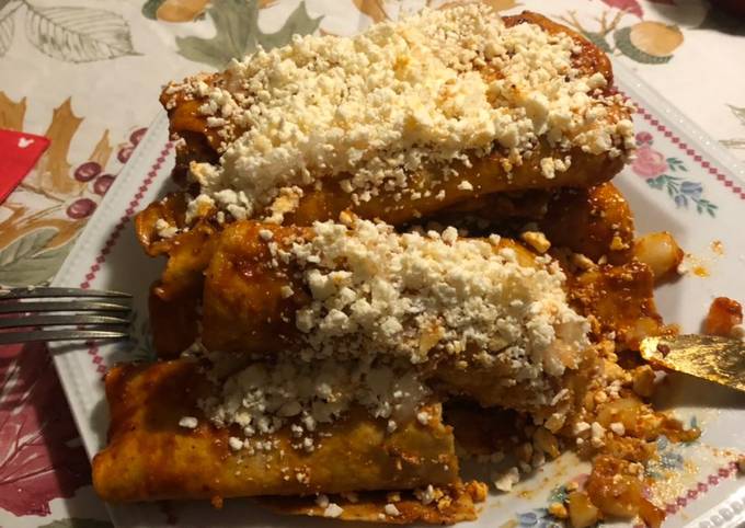 Enchiladas estilo Michoacán Receta de Henry Stolen- Cookpad