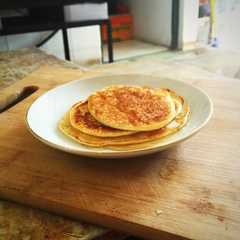 Pancake mudah, sehat, enak untuk sarapan রেসিপির প্রধান ছবি