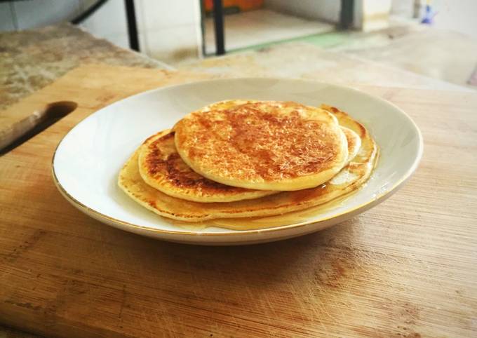 Pancake mudah, sehat, enak untuk sarapan