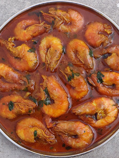 A picture of Prawn curry.