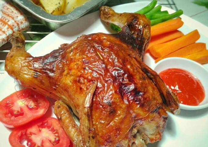 Resep Roasted Chicken oleh Kikynov - Cookpad