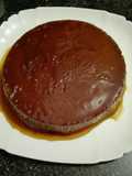 flan de cafe y queso con toque de vainilla