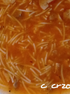 Una foto de Sopa de retales