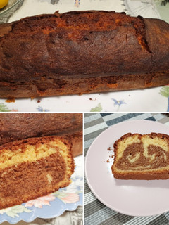 Una foto de Bizcocho veteado en Monsieur Cuisine