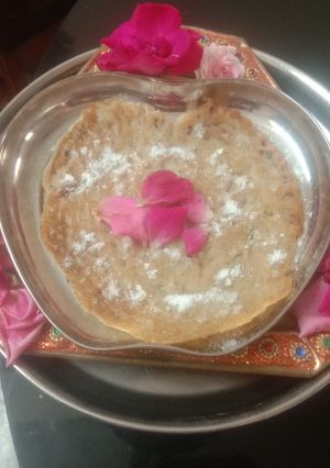A picture of Wheat atta chila.