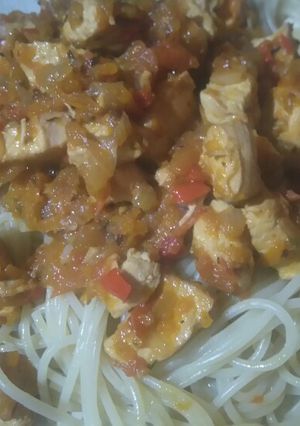 Una foto de Salsita de pollo