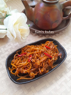 Foto resep Tumis pepaya muda/kates🥗