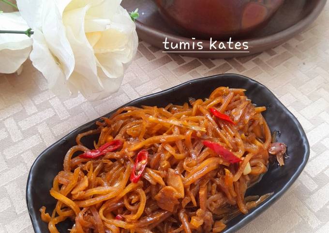 Cara bikin Tumis pepaya muda/kates? Cara bikin Tumis pepaya muda/kates?