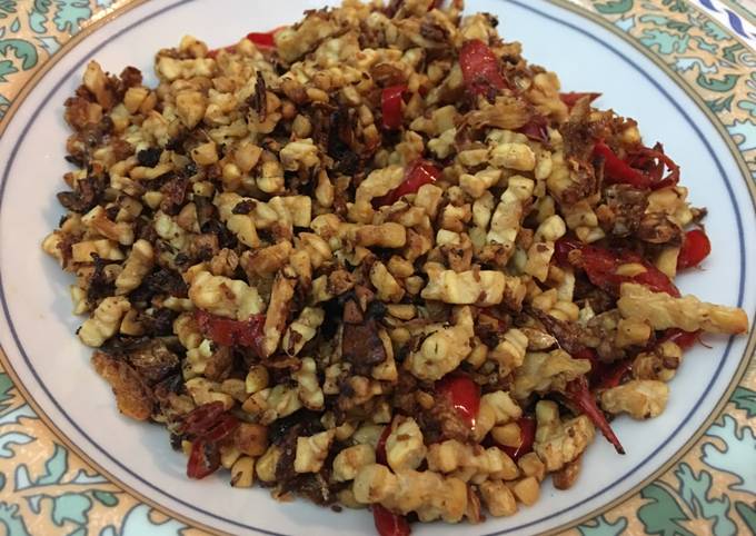 Resep Kering tempe cabe oleh Alfia Rizal Cookpad