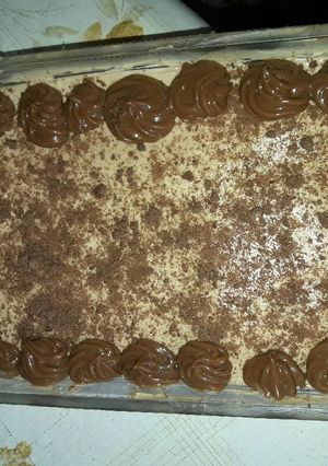 Una foto de Torta de queso crema