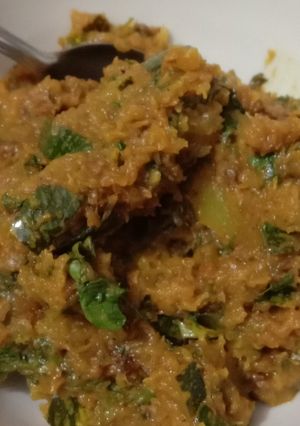 A picture of Kaddu Ki sabji.