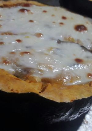 Una foto de Zapallo Relleno el más rico de todos!😍❤