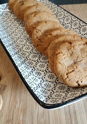 Une photo de Cookies Spéculos et Chocolat Dulcey