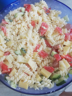 Tésztasaláta recept fotója
