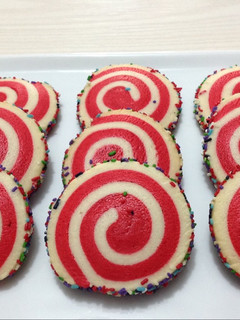 Una foto de Cookies de colores