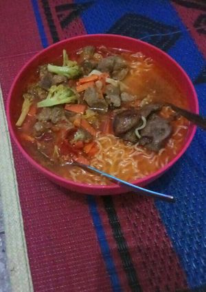 Foto resep Mie Ramen Daging Sapi
