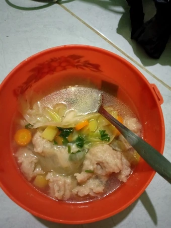Langkah Mudah untuk Membikin Resep Sup pentol ayam ekonomis 😍 yang Menggugah Selera Anti Ribet, Mantap Sekali