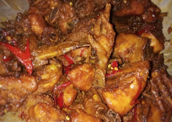 52. Ayam Goreng Kecap Pedas