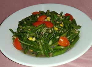 Foto resep TUMIS Kacang Panjang - Jagung Pipil (kajang japil)