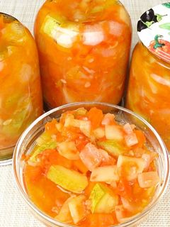 Фото Анкл Бенс. Супер салат из кабачков на зиму | Uncle Ben's.Super zucchini salad for winter.