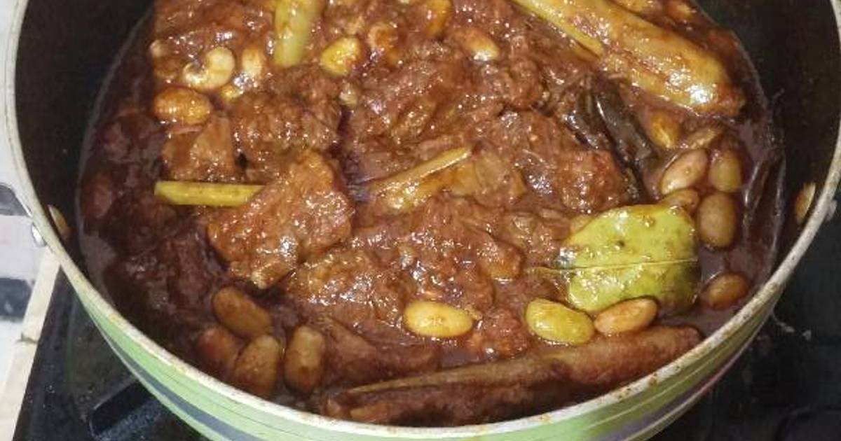 Resep Rendang Daging And Kacang Merah Oleh Astri Widiyanti Widiyanti