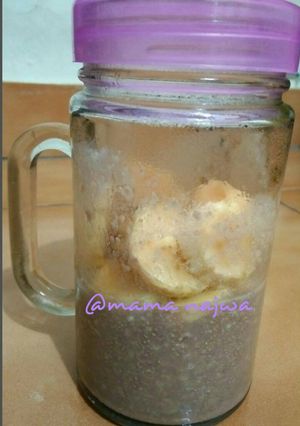Foto resep Overnight oats chocho banana