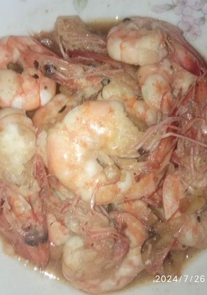 Foto resep Udang Masak Margarin (Praktis bumbu simpel)
