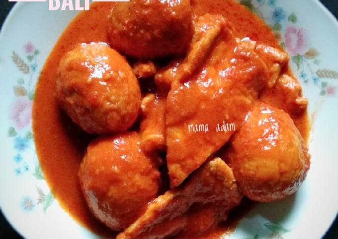 Ini dia! Resep mudah membuat Tahu telur bali dijamin nagih banget