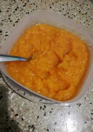 Una foto de Mermelada de calabaza y naranja express