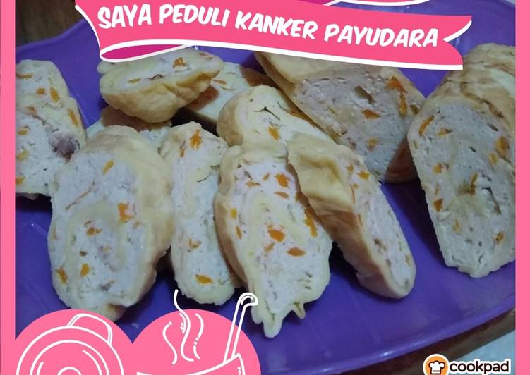 Bagaimana Membuat 88. Rolade Tahu Sayur yang Enak
