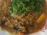 Lentejas rojas y Burgol