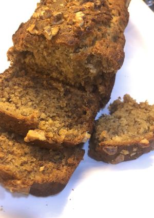 صورة لوصفة كيكة بالموز والجوز 🍌 (banana bread)