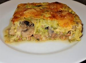 Una foto de PASTEL DE ZAPALLITO ITALIANO. JON STYLE
