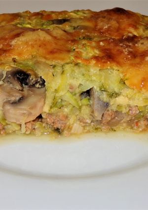 A picture of Zucchini Casserole, Jon Style.