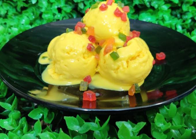 Easiest Way to Make Delicious Mango Ice cream