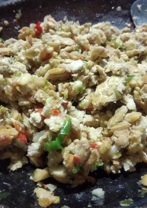 Foto resep Sambal tempe bakar