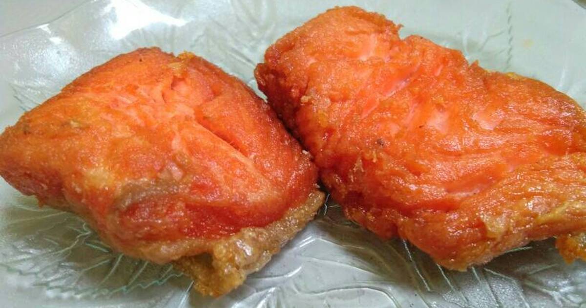 resepi ikan salmon goreng