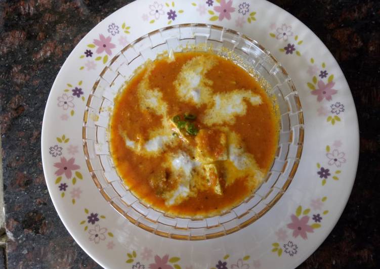 Step-by-Step Guide to Make Flavoured Paneer buttery curry