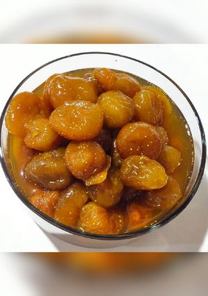 عکسی از دستور مربای انجیر