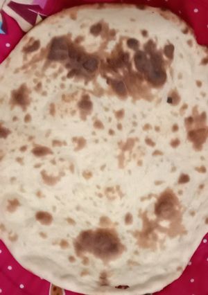 صورة لوصفة خبز التنور ولا أروع منه 😜🤗