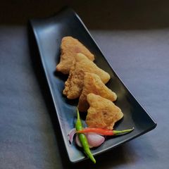 A picture of Mangsher Singhara / Mutton Singhara.