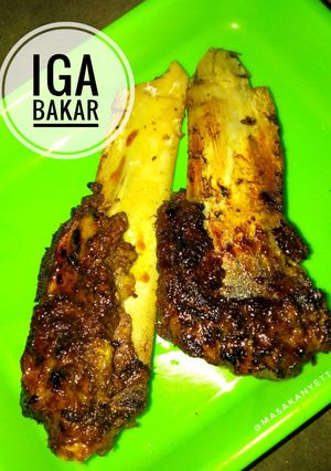 Foto resep Iga Bakar Simpel