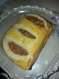 Almás táskák recept fotója