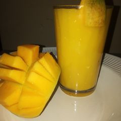Pure mango juice 😋😋 A picture of Pure mango juice 😋😋.