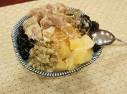 A picture of shaved ice