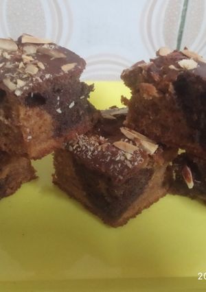 A picture of Honey Almond Brownie.