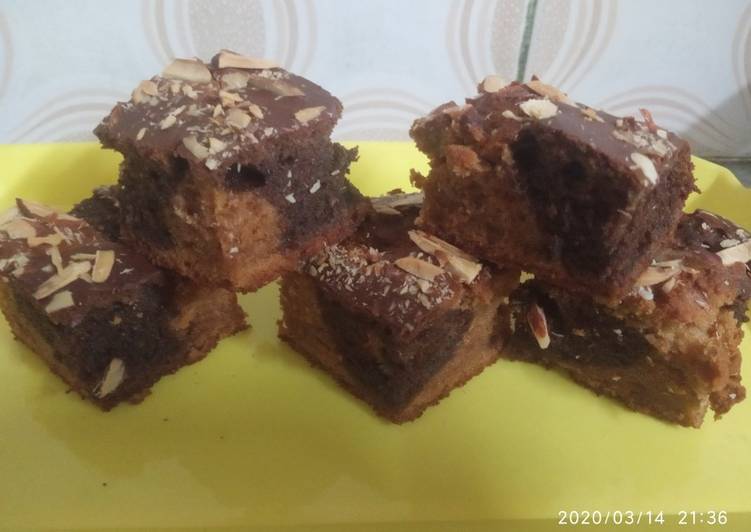 Step-by-Step Guide to Prepare Speedy Honey Almond Brownie