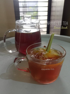 Foto resep Caramel Es Teh Lemon Sereh