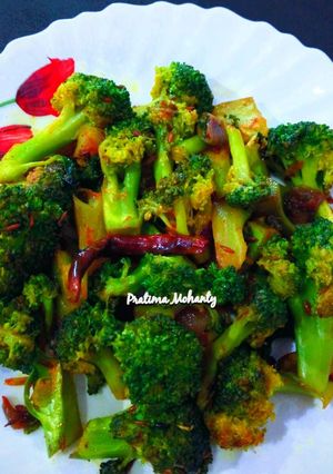 A picture of Broccoli Stir Fry.