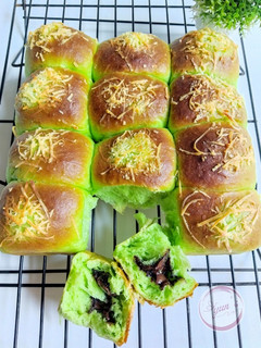 Foto resep Roti Sobek Pandan